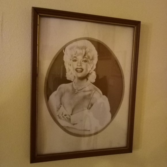 Jayne Mansfield Brown Vintage Photography Art in Classic Frame - Picture 1 of 1